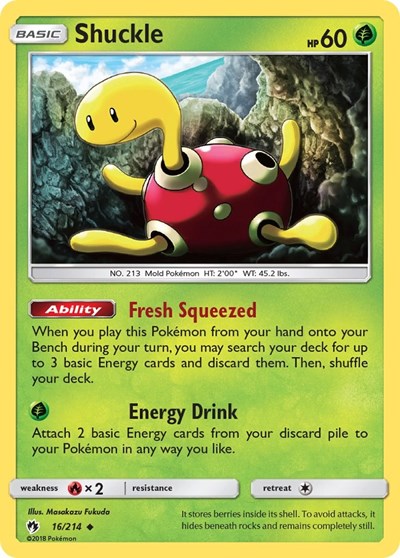Shuckle #16 SM - Lost Thunder