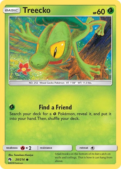 Treecko #20 SM - Lost Thunder