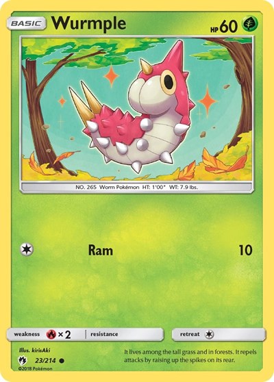 Wurmple #23 SM - Lost Thunder