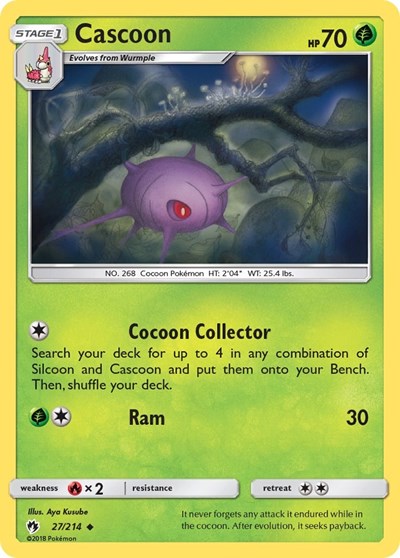 Cascoon #27 SM - Lost Thunder