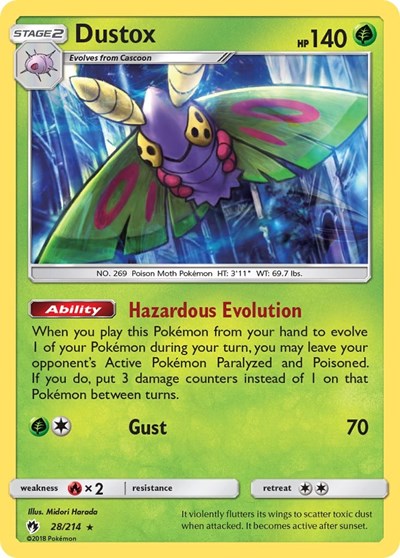 Dustox #28 SM - Lost Thunder
