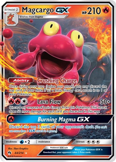 Magcargo GX #44 SM - Lost Thunder