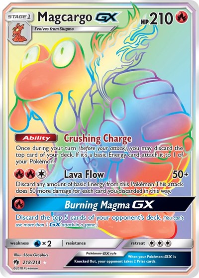 Magcargo GX #218 SM - Lost Thunder
