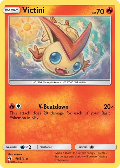Victini #49 SM - Lost Thunder