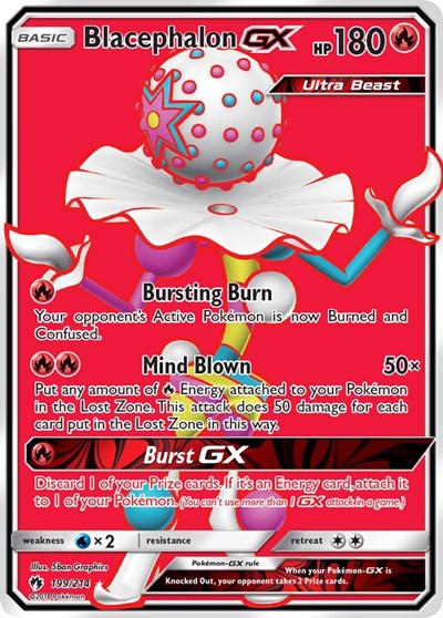 Blacephalon GX #199 SM - Lost Thunder
