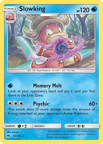 Slowking #55 SM - Lost Thunder