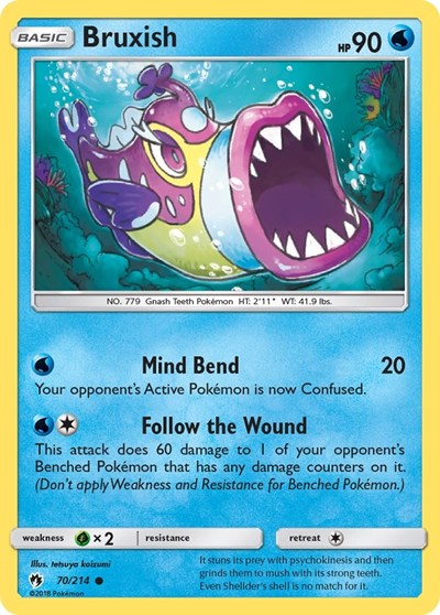 Bruxish #70 SM - Lost Thunder
