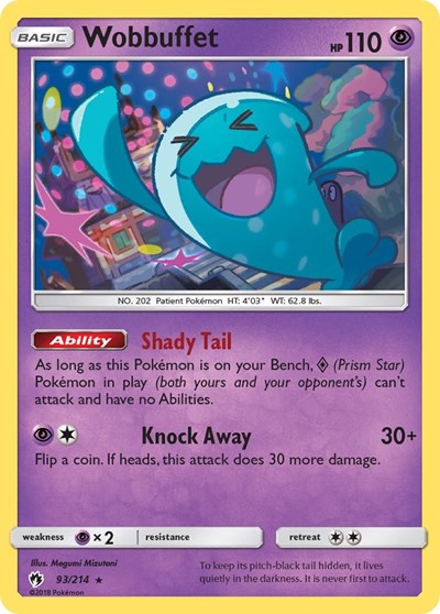 Wobbuffet #93 SM - Lost Thunder