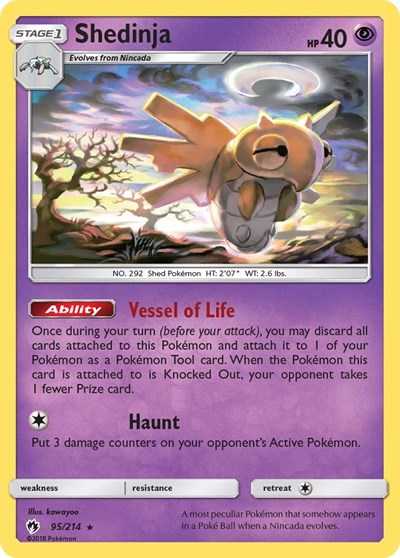 Shedinja #95 SM - Lost Thunder