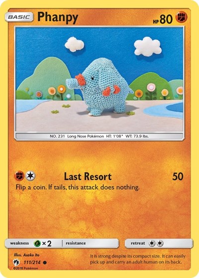 Phanpy #111 SM - Lost Thunder