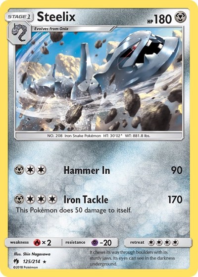 Steelix #125 SM - Lost Thunder