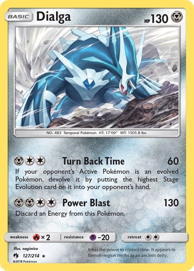 Dialga #127 SM - Lost Thunder