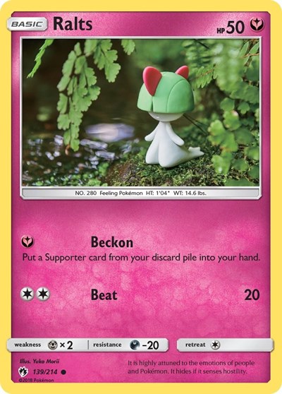 Ralts #139 SM - Lost Thunder