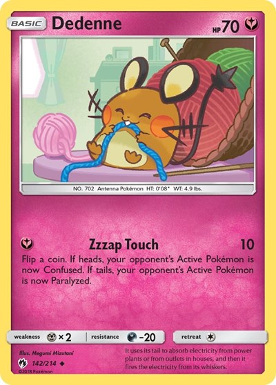 Dedenne #142 SM - Lost Thunder
