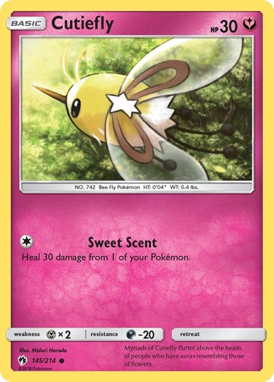 Cutiefly #145 SM - Lost Thunder