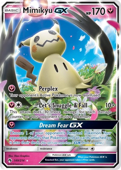 Mimikyu GX #149 SM - Lost Thunder