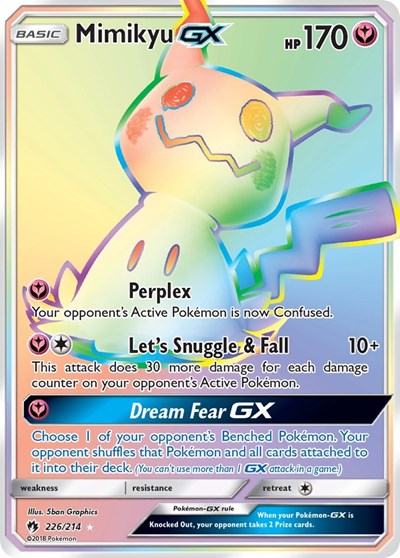 Mimikyu GX #226 SM - Lost Thunder