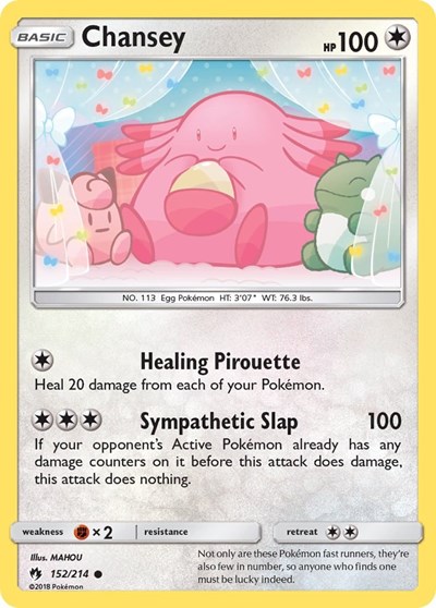 Chansey #152 SM - Lost Thunder