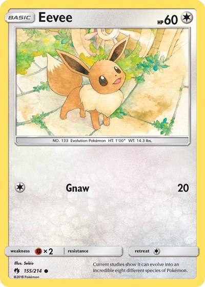 Eevee #155 SM - Lost Thunder