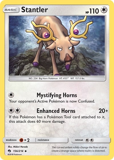 Stantler #156 SM - Lost Thunder
