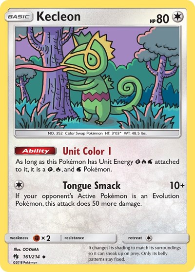 Kecleon #161 SM - Lost Thunder