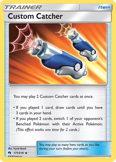 Custom Catcher #171 SM - Lost Thunder
