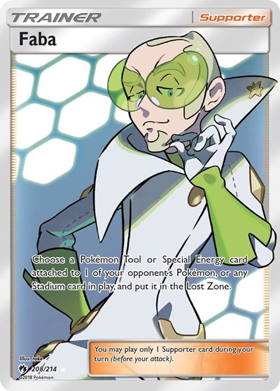 Faba #208 SM - Lost Thunder