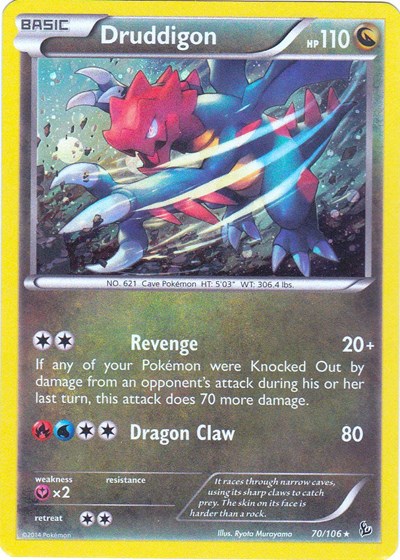 Druddigon #70 Blister Exclusives