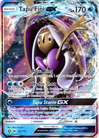 Tapu Fini GX #39A Alternate Art Promos