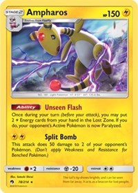 Ampharos #78 Deck Exclusives