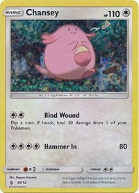 Chansey #10 McDonald's Promos 2018