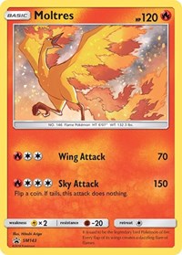 Moltres #SM143 SM Promos