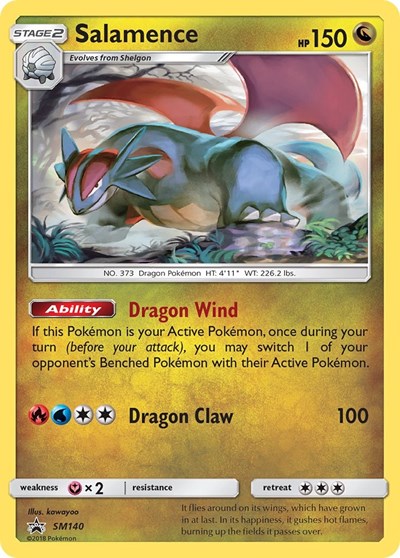 Salamence #SM140 SM Promos