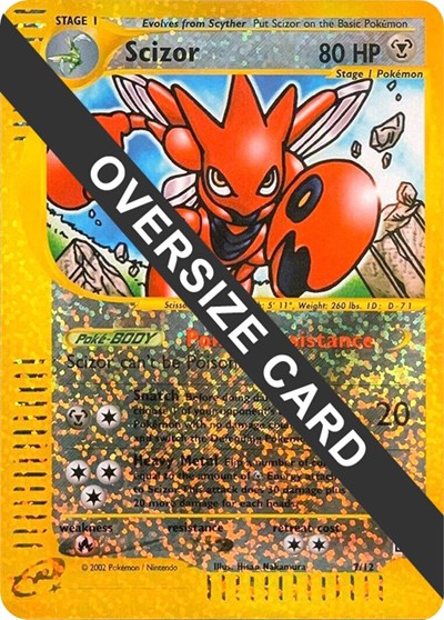 Scizor Jumbo Cards #7