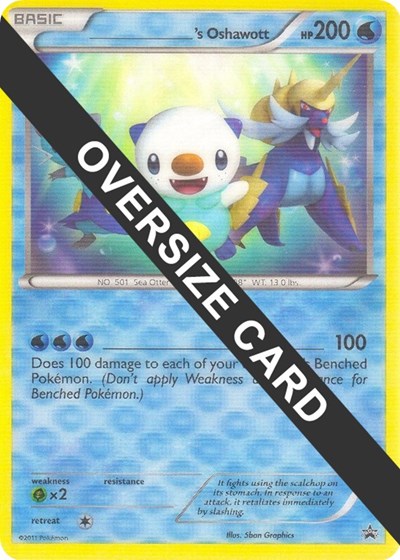 ______'s Oshawott #N Jumbo Cards