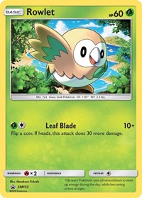 Rowlet #SM153 SM Promos