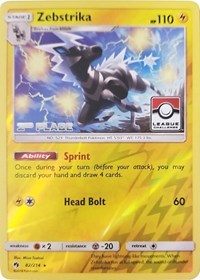 Zebstrika (League Challenge) [2nd Place] #82 League & Championship Cards