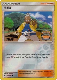 Hala (Regional Championships) [Staff] #126 League & Championship Cards