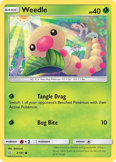 Weedle #2 SM - Team Up