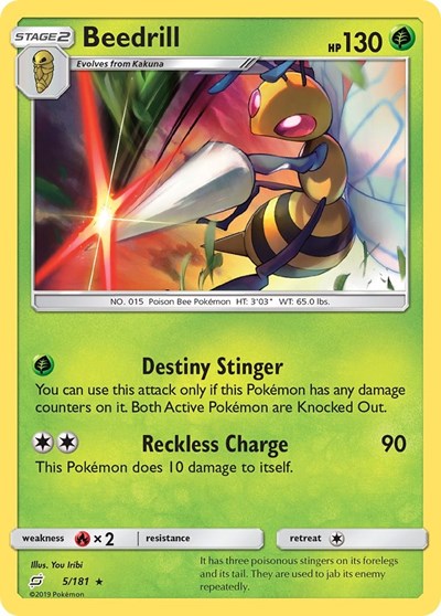 Beedrill #5 SM - Team Up