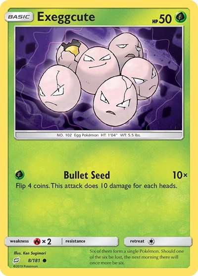 Exeggcute #8 SM - Team Up