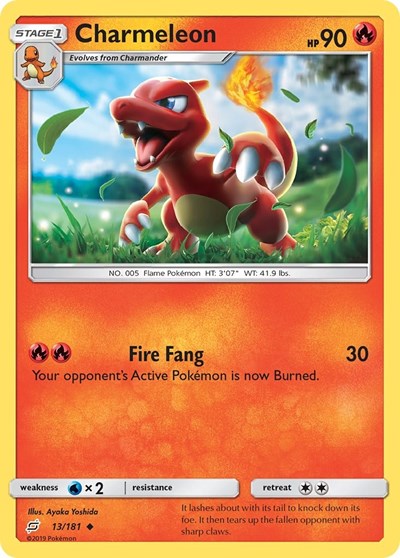 Charmeleon #13 SM - Team Up