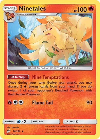 Ninetales #16 SM - Team Up