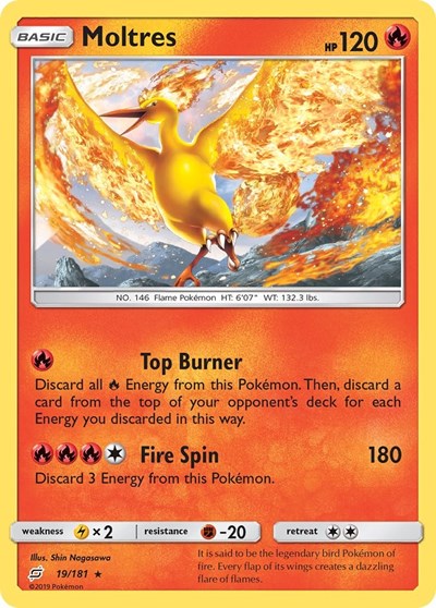 Moltres #19 SM - Team Up