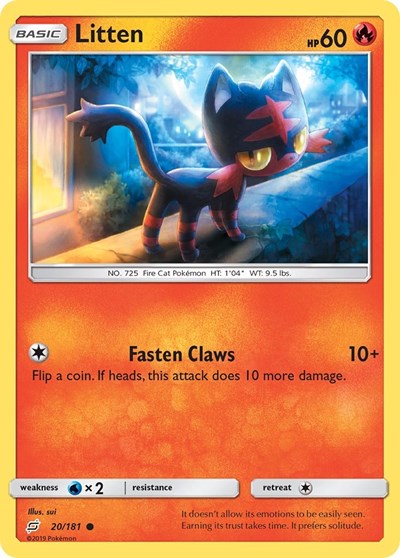 Litten #20 SM - Team Up