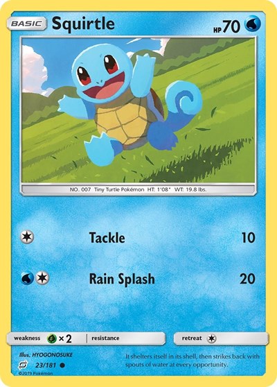 Squirtle #23 SM - Team Up