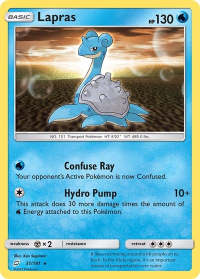 Lapras #31 SM - Team Up