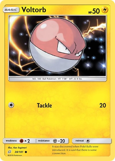 Voltorb #38 SM - Team Up