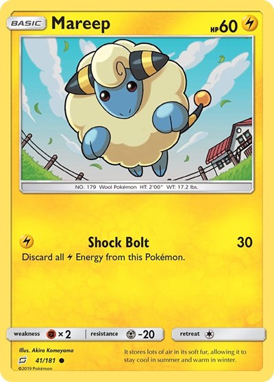 Mareep #41 SM - Team Up