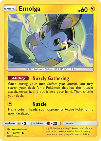Emolga #46 SM - Team Up
